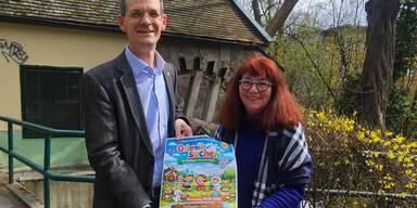 Fröhliches Ostereiersuchen für Kinder im Stadtpark Neunkirchen