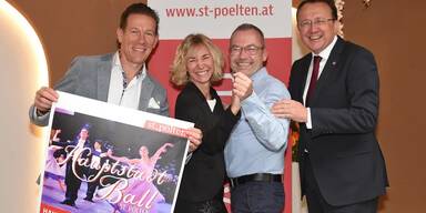 So schwungvoll tanzt St. Pölten ins neue Jahr