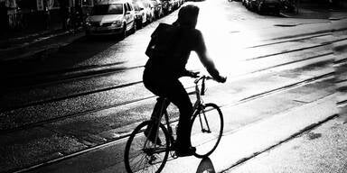 Radfahrer Nacht
