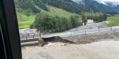 Hochwasser im Raurisertal