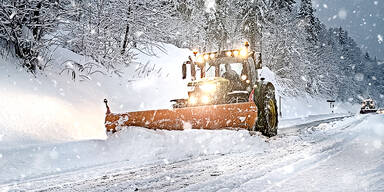 Fast ein halber Meter: HIER erwartet uns jetzt die nächste Portion Schnee
