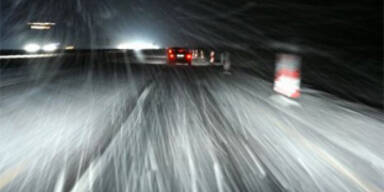 Schneefahrbahn