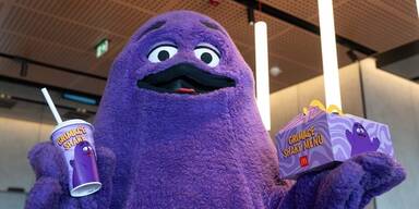 McDonald’s Pop-up erobert MQ - mit Kult-Figur "Grimace"