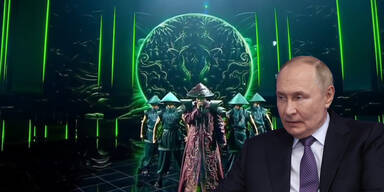 Gegenveranstaltung zu ESC: Putin feiert Russen-Songcontest ab
