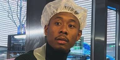 Lustiger Schnappschuss mit besonderer Botschaft: David Alaba in der Wiener Gruft