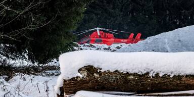 Baum fiel auf Arbeiter: schwer verletzt