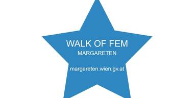 Walk of Fem: Margareten setzt Frauen ein Denkmal