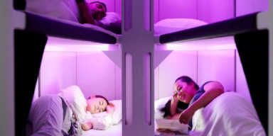 Diese Airline bietet Hochbetten für Economy-Gäste an