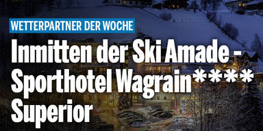 Inmitten der Ski Amade - Sporthotel Wagrain**** Superior