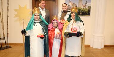 Caspar, Melchior und Balthasar in Krems