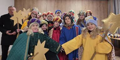 Fleißige NÖ-Sternsinger im Endspurt