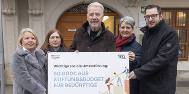 Wiener Neustaädter Armen- und Bürgerspitalstiftung unterstützt Einkommensschwache mit 50.000 Euro 