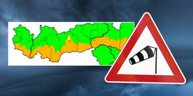 Sturm-Gefahr: Für DIESE Regionen sind jetzt Warnungen aktiv