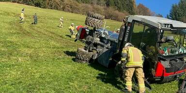Traktorüberschlag 