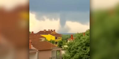 Tornado über Rovinj