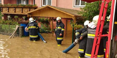 Unwetter Überflutungen St. Paul 