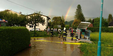 Unwetter Überflutungen St. Paul 