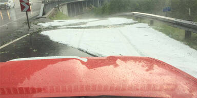Hagel Unwetter Feuerwehr Salzburg Pongau