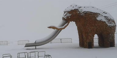 STubaier Gletscher Schnee