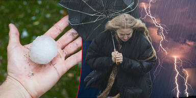 Erst 32 Grad, dann droht uns das absolute Unwetter-Chaos