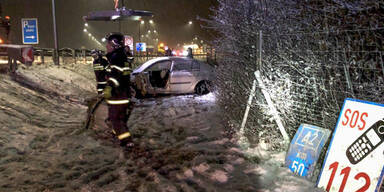 Unfall Schnee Schwarzau
