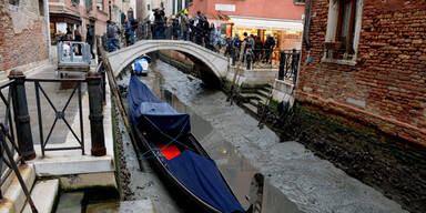 Venedig ausgetrocknet