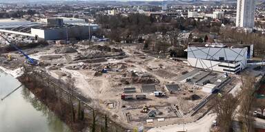 Volksgarten nimmt in Wels Formen an