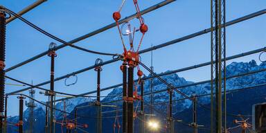 Vom APG-Umspannwerk Lienz verläuft die Leitung Richtung Italien