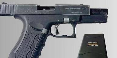 Waffe wurde sichergestellt 