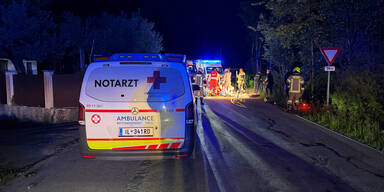 50-Jähriger lag nach E-Bike-Sturz bewusstlos in Bach