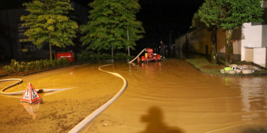 Unwetter in Wels