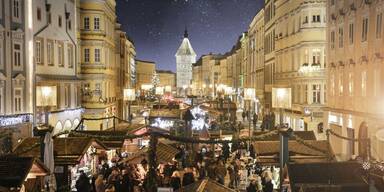 Welser Weihnachtswelt - Punsch kann mit Bankomatkarte bezahlt werden