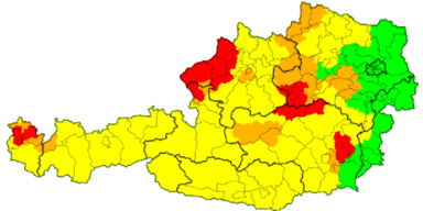 Wetter-Warnstufen