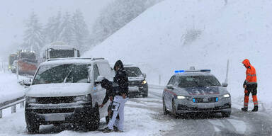 Wintereinbruch: So heftig traf es Österreich 