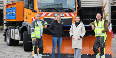 Winterdienst: Pilotprojekt für weniger Salz in Linzer Innenstadt 