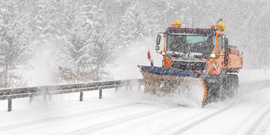 Winterlich: Tief schaufelt jetzt Schnee ins Land