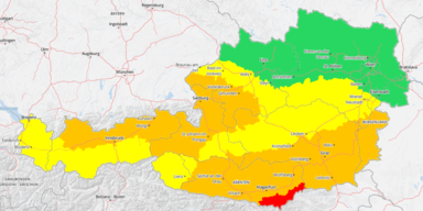 Unwetter Österreich 