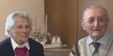 95er-Feier für Weinviertler Zwillingspaar