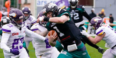 35:14 - Dragons fegen Vikings im Derby vom Platz 