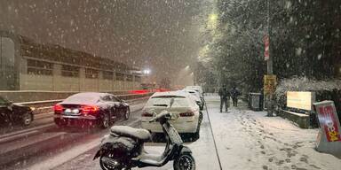 Bis zu 20 Zentimeter! Schneewalze trifft jetzt Wien mit voller Wucht