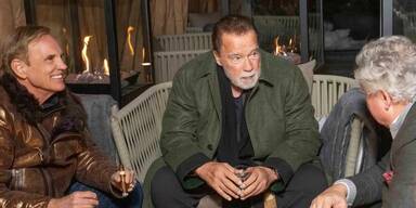 Kunstvolle Überraschung für Arnie im Kitzbüheler Country Club