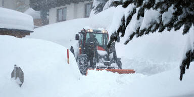 Schneechaos in Osttirol