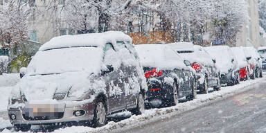 Winter Schnee Wien