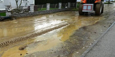 Unwetter in Aschbach 