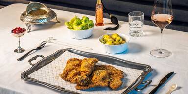 Blattgold auf der Panier: DAS ist das wohl teuerste Schnitzel der Welt