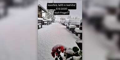 Schnee am Nassfeld