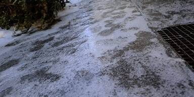 Extrem gefährlich! Wien versinkt im Glatteis-Chaos