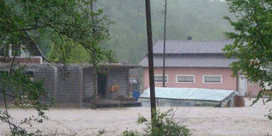 Überflutungen in Bosnien