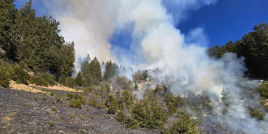 Waldbrand über Innsbruck – Bundesheer im Einsatz