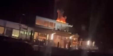 Brand bei WAC-Siegesfeier - 500 Personen evakuiert